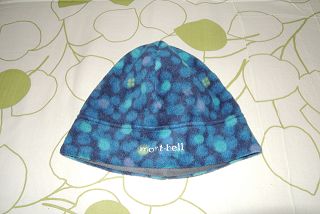 モンベル クリマプラス 100 プリント ワッチキャップ