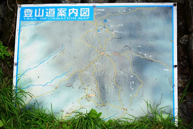 登山道案内図