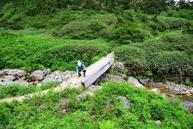 万才谷の橋