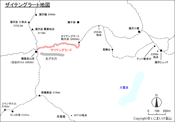 ザイテングラート地図