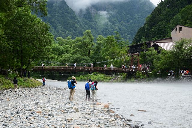 2016年夏、河童橋