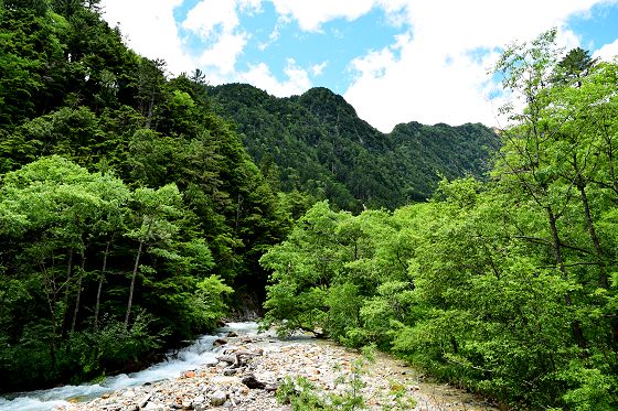 二ノ俣谷の上流