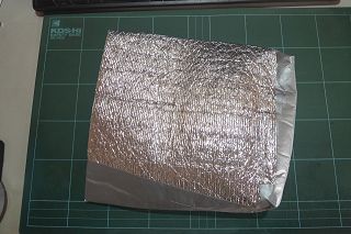 アルミシート製の自作袋
