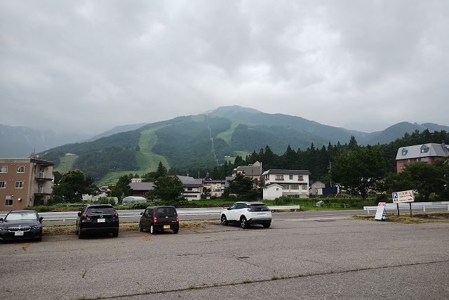 白馬八方 第5駐車場