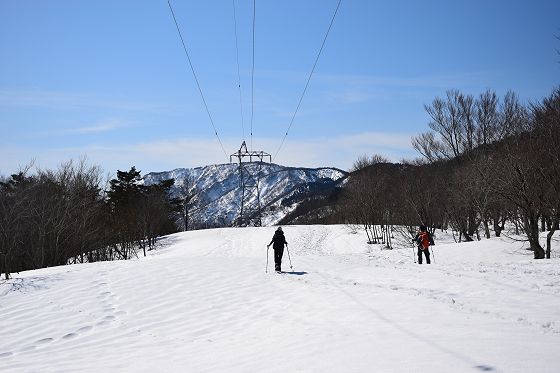 9合目の雪原散歩